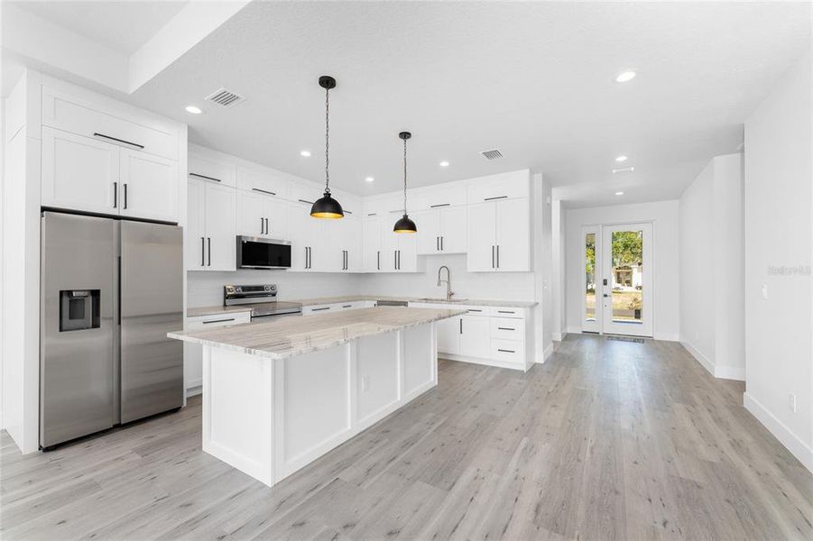 Furnished interior view inside a new home in , Rotonda West (Image 8).