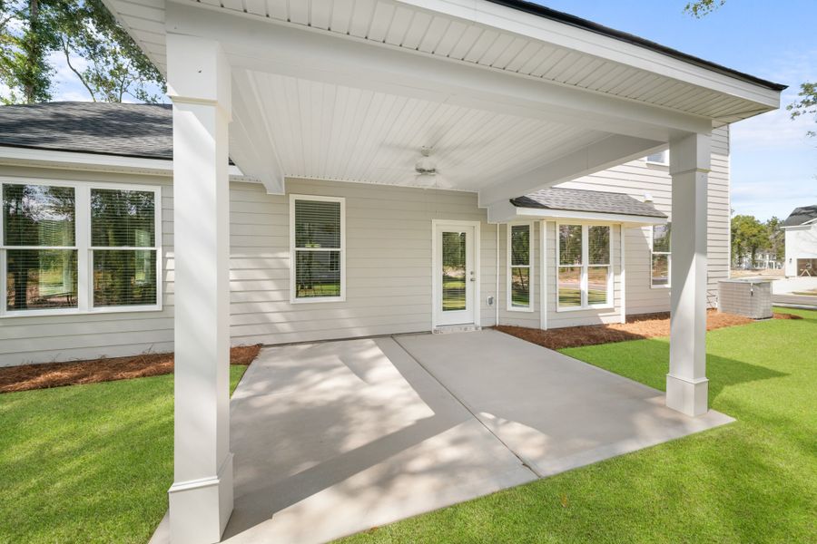 Exterior details and patio area of a home in Ramsey Landing, Rincon (Image 20).
