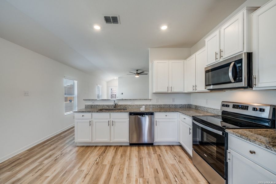 Furnished interior view inside a new home in , San Antonio (Image 10).