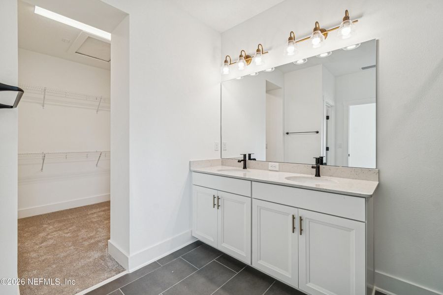 Furnished interior view inside a new home in Kettering at eTown - Traditional Collection, Jacksonville (Image 8).