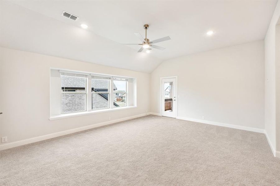 Spacious, unfurnished interior of a new home in Hayes Crossing, Midlothian (Image 25). Spacious, unfurnished interior of a new home in Hayes Crossing, Midlothian (Image 25).