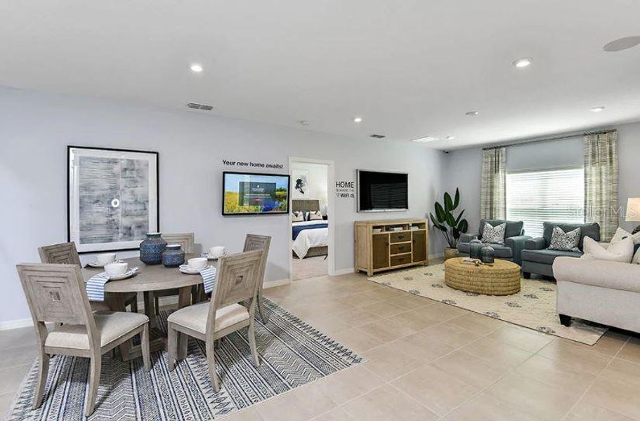 Furnished interior view inside a new home in Firethorn, Parrish (Image 11).