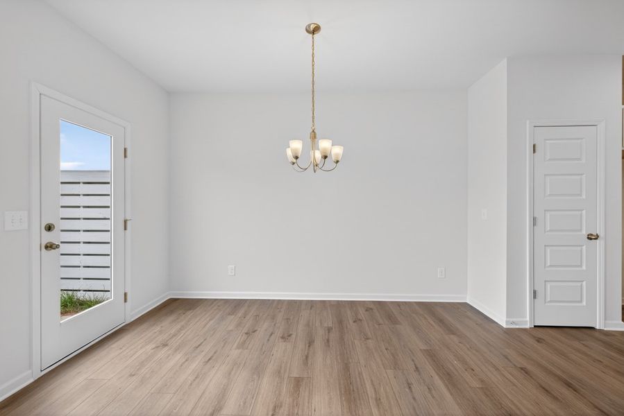 Spacious, unfurnished interior of a new home in The Andros, Dalton (Image 25).