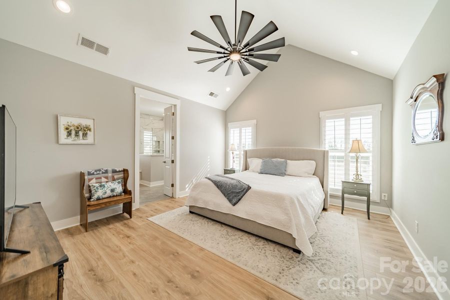 Furnished interior view inside a new home in , Clover (Image 8).