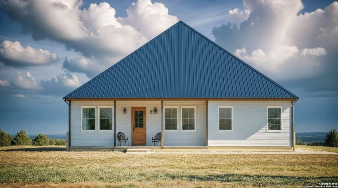 Exterior details and patio area of a home in , Floresville (Image 2). Exterior details and patio area of a home in , Floresville (Image 2).