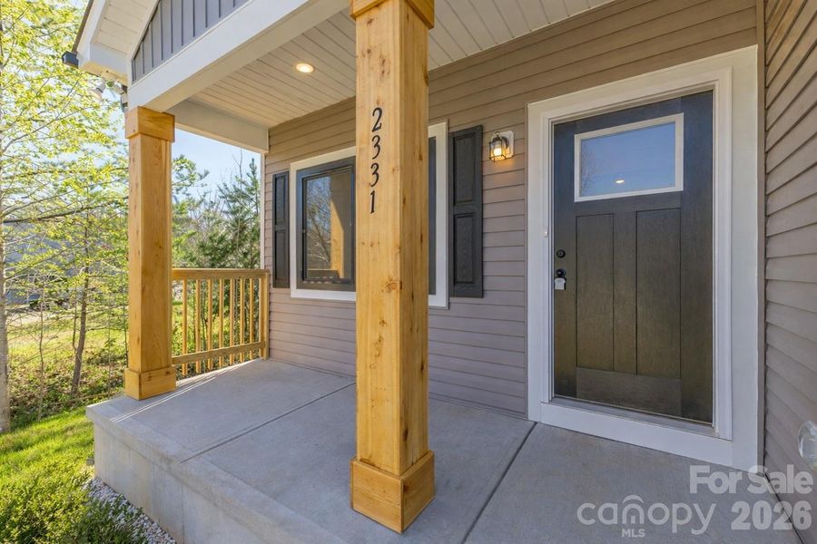 Exterior details and patio area of a home in , Hudson (Image 3).