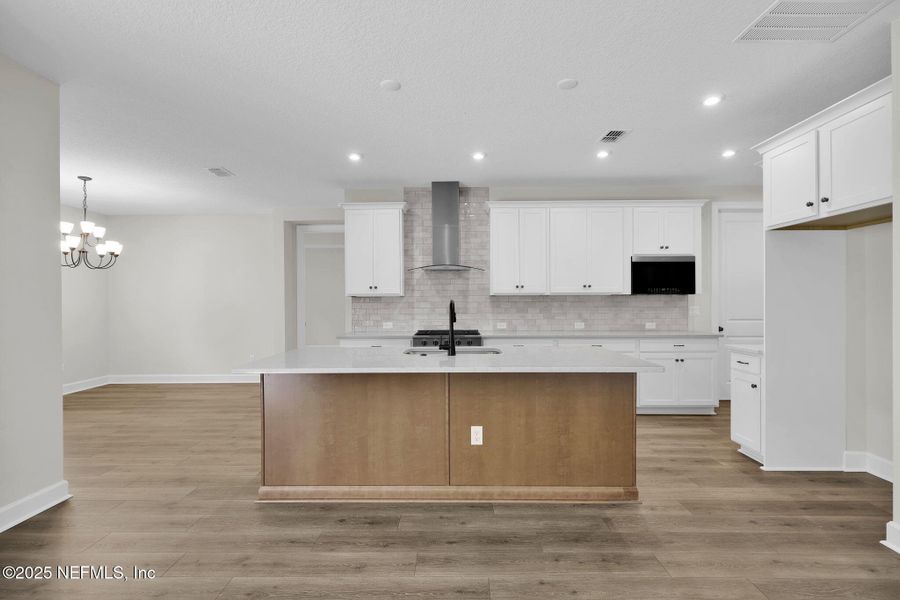 Furnished interior view inside a new home in Trailmark - Phase 10, St. Augustine (Image 7). Furnished interior view inside a new home in Trailmark - Phase 10, St. Augustine (Image 7).