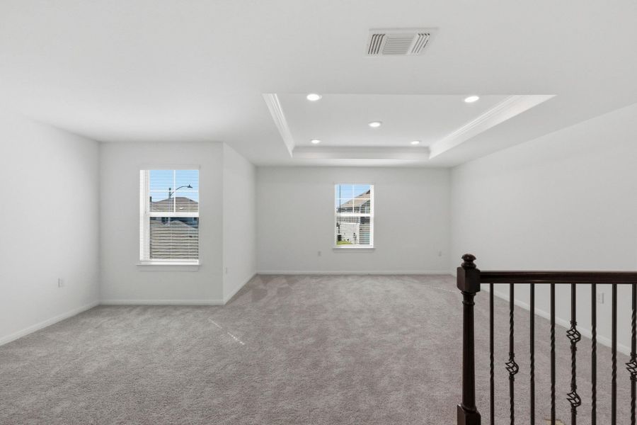 Spacious, unfurnished interior of a new home in East Parke, Austin (Image 13). Spacious, unfurnished interior of a new home in East Parke, Austin (Image 13).