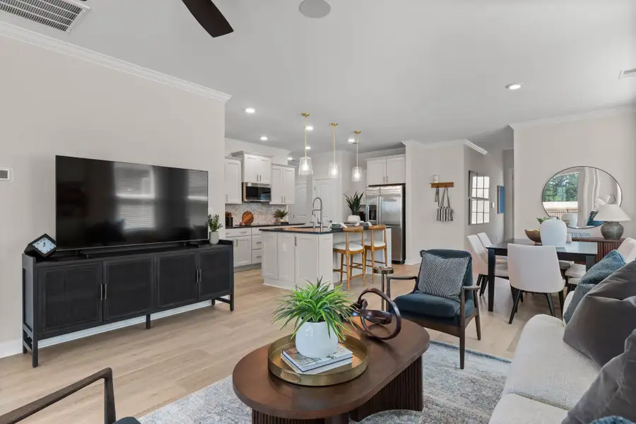 Representative furnished interior of a home built from the The Hickory by Chesapeake Homes in Neill's Pointe, Angier (Image 16). Representative furnished interior of a home built from the The Hickory by Chesapeake Homes in Neill's Pointe, Angier (Image 16).