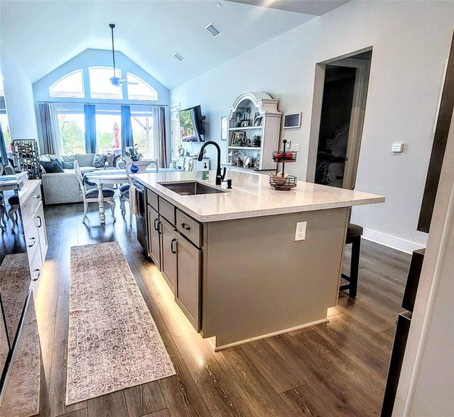 Furnished interior view inside a new home in , Austin (Image 29).