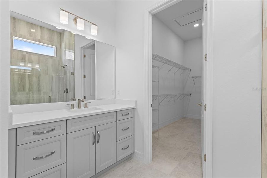 Furnished interior view inside a new home in The Reserve at Victoria, Deland (Image 11).