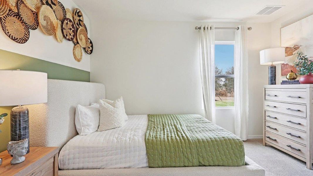 Furnished interior view inside a new home in Crosswinds, Haines City (Image 18).