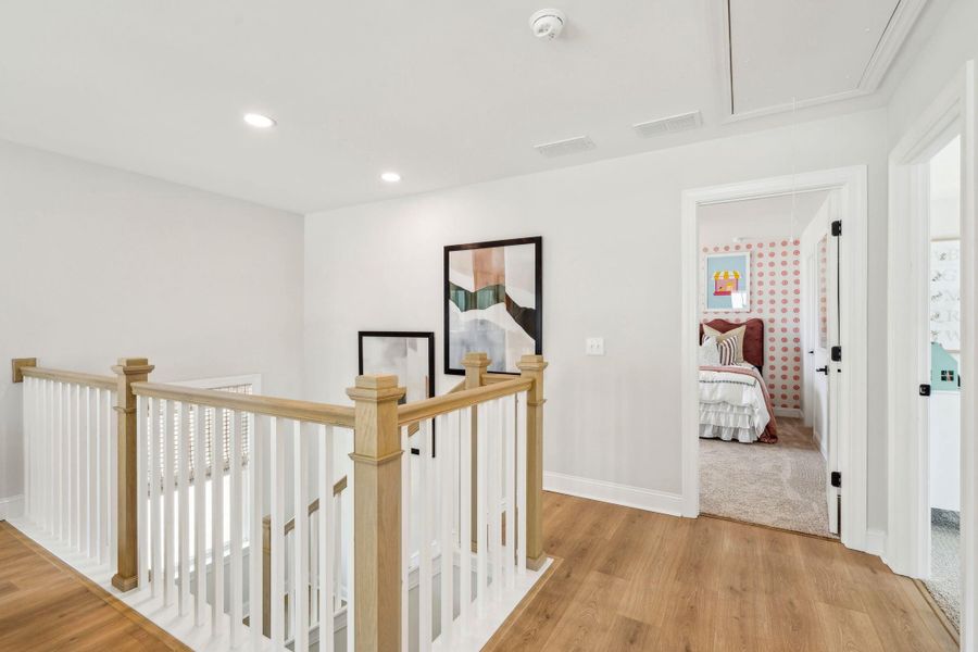 Furnished interior view inside a new home in Sweetgrass Station, Summerville (Image 38). Furnished interior view inside a new home in Sweetgrass Station, Summerville (Image 38).