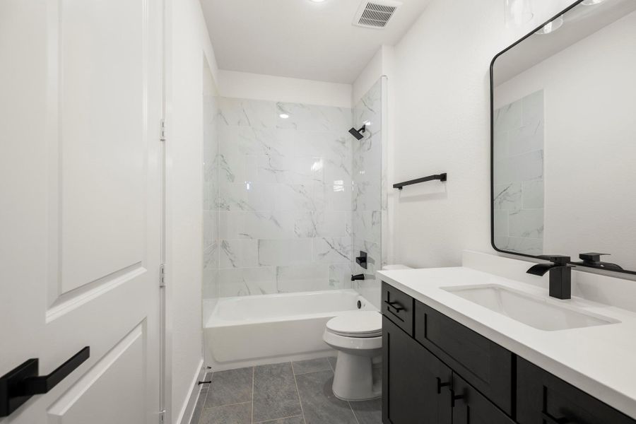 Furnished interior view inside a new home in , Houston (Image 12).