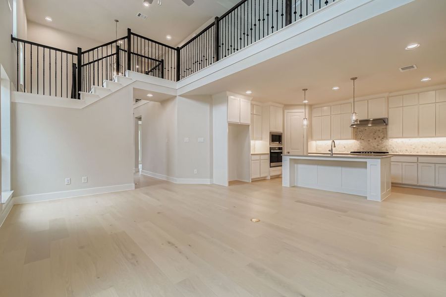 Spacious, unfurnished interior of a new home in The Tribute - Westbury 41s, The Colony (Image 31). Spacious, unfurnished interior of a new home in The Tribute - Westbury 41s, The Colony (Image 31).