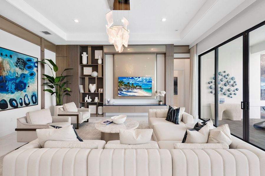 Representative furnished interior of a home built from the Adonis by GL Homes in Apex at Avenir, Palm Beach Gardens (Image 10). Representative furnished interior of a home built from the Adonis by GL Homes in Apex at Avenir, Palm Beach Gardens (Image 10).