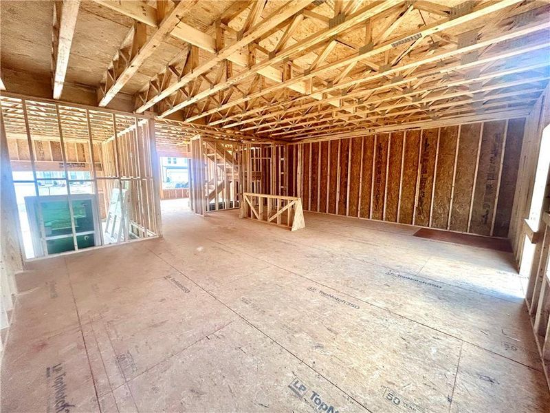 In-progress construction of a new home in The Pointe at Heron Bay, Locust Grove, GA (Image 6).