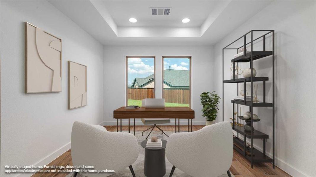 Furnished interior view inside a new home in The Lakes Of Somercrest 60', Midlothian (Image 7). Furnished interior view inside a new home in The Lakes Of Somercrest 60', Midlothian (Image 7).