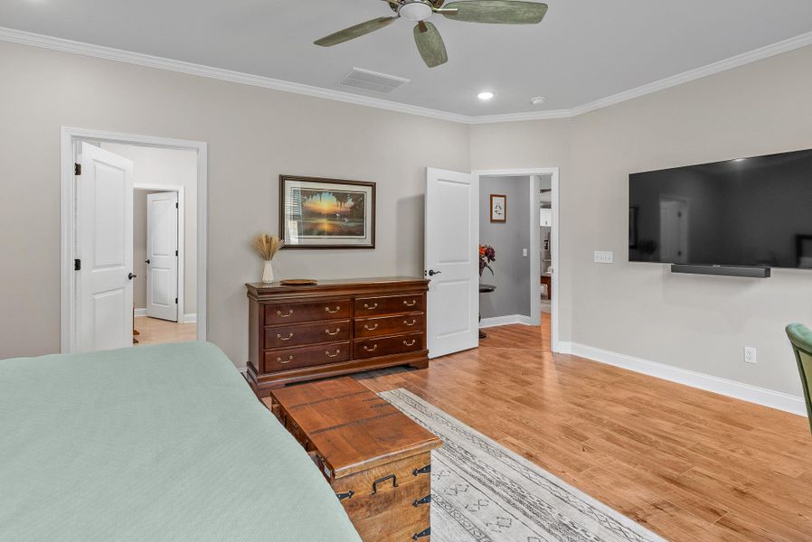Furnished interior view inside a new home in Sea Island Preserve, Johns Island (Image 14).