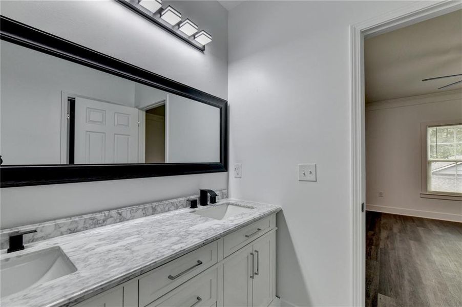 Furnished interior view inside a new home in , Snellville (Image 49). Furnished interior view inside a new home in , Snellville (Image 49).