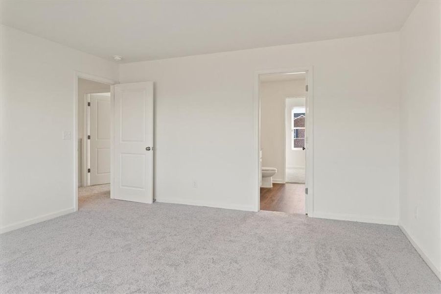 Spacious, unfurnished interior of a new home in The Ridge at Twin Rivers, Covington (Image 16). Spacious, unfurnished interior of a new home in The Ridge at Twin Rivers, Covington (Image 16).