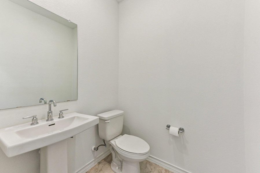 Furnished interior view inside a new home in Stonewall Ranch, Liberty Hill (Image 9).