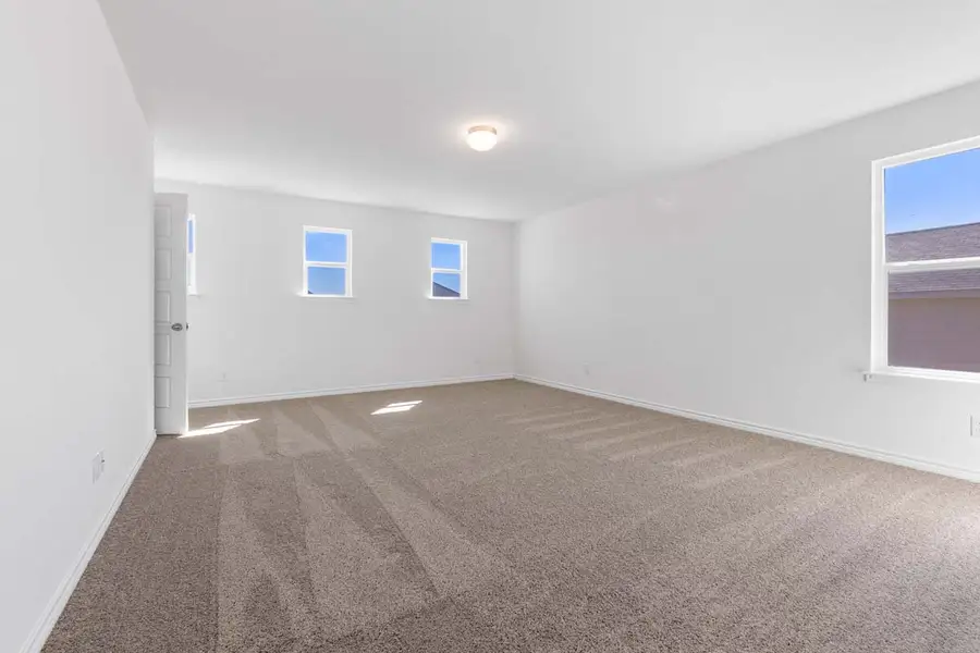 Spacious, unfurnished interior of a new home in Hidden Bluffs at TRP, San Antonio (Image 7). Spacious, unfurnished interior of a new home in Hidden Bluffs at TRP, San Antonio (Image 7).