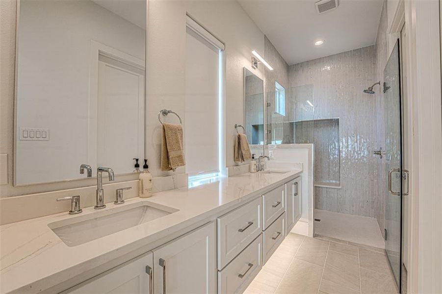 Furnished interior view inside a new home in , Eustace (Image 13).