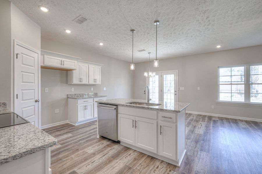 Furnished interior in a model home at Fox Run in Manchester (Image 20).