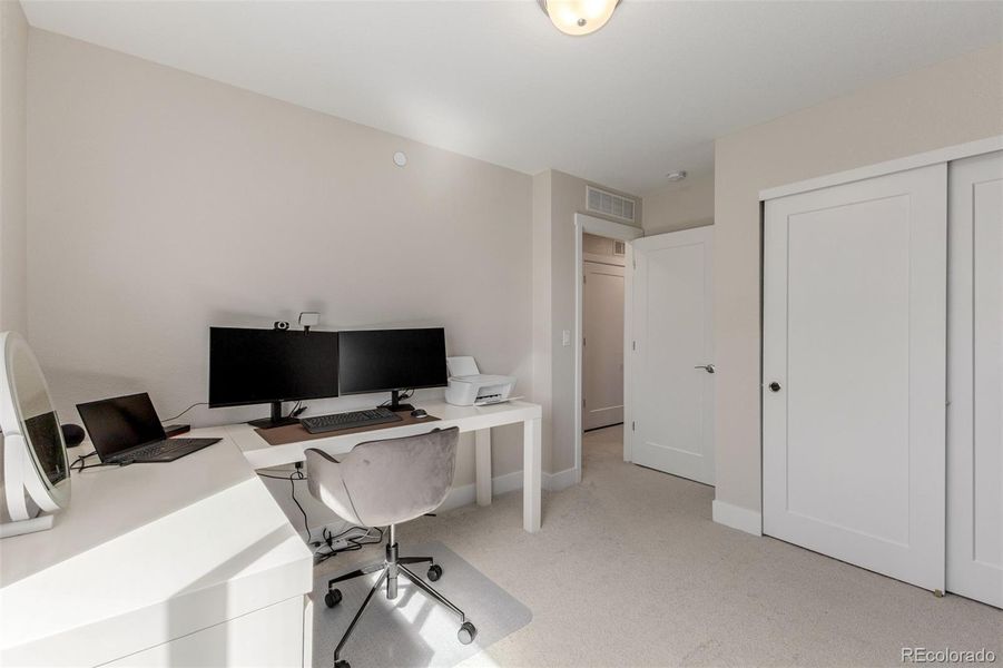 3rd bedroom | Currently Home Office 3rd bedroom | Currently Home Office