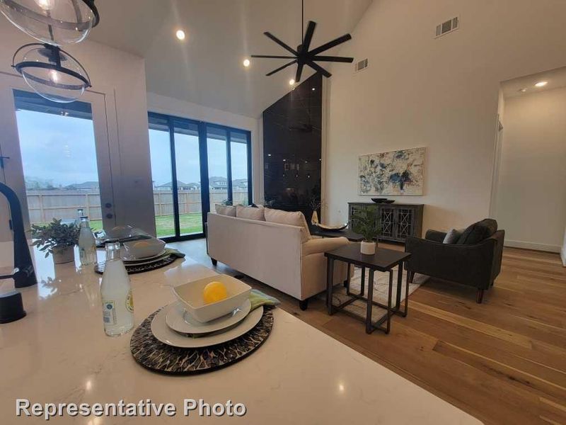 Kitchen/Family Room (Representative Photo)