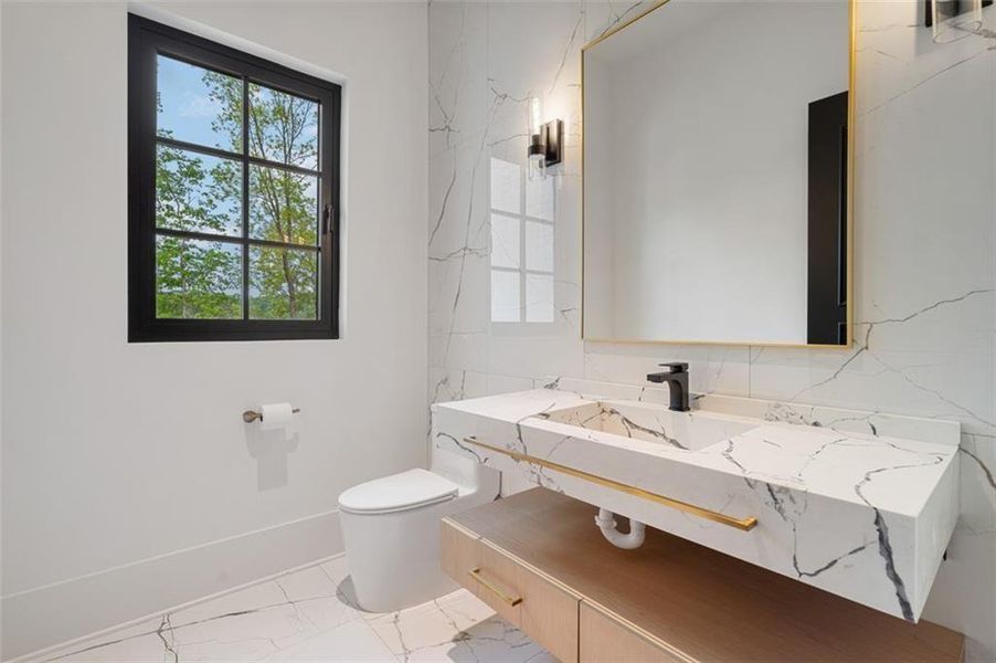 Furnished interior view inside a new home in , Alpharetta (Image 41).