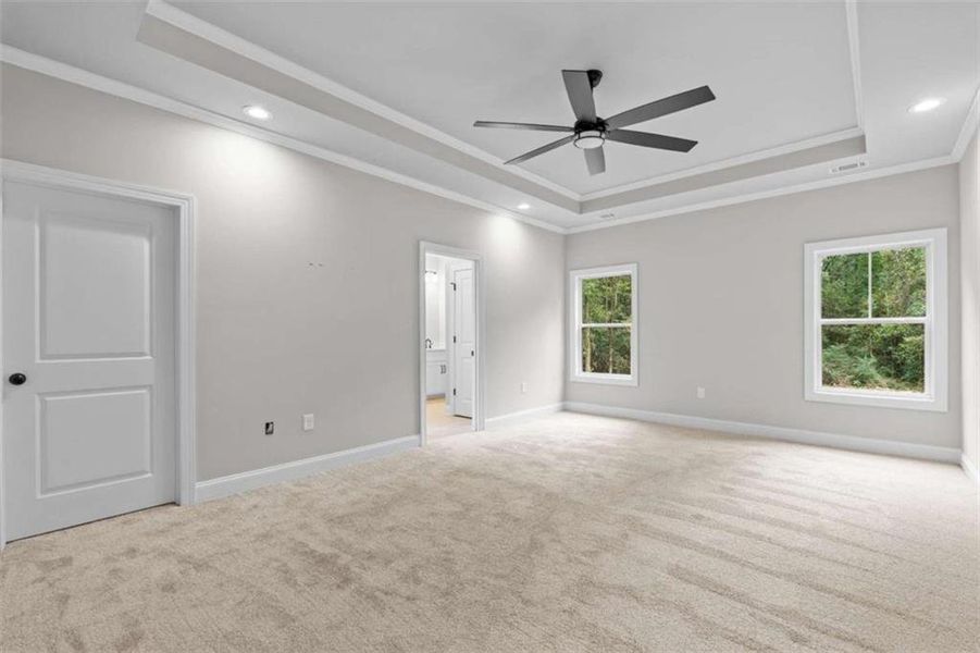 Spacious, unfurnished interior of a new home in , Bowdon (Image 31).