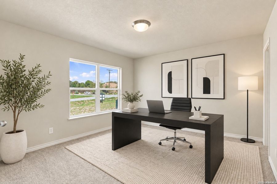 Furnished interior view inside a new home in , Poteet (Image 8).