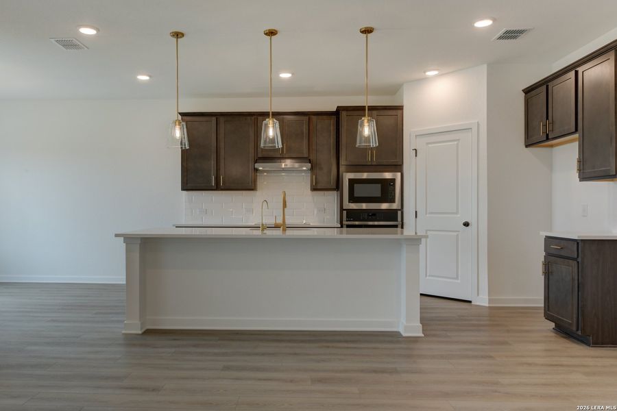 Furnished interior view inside a new home in The Wilder, Adkins (Image 6).