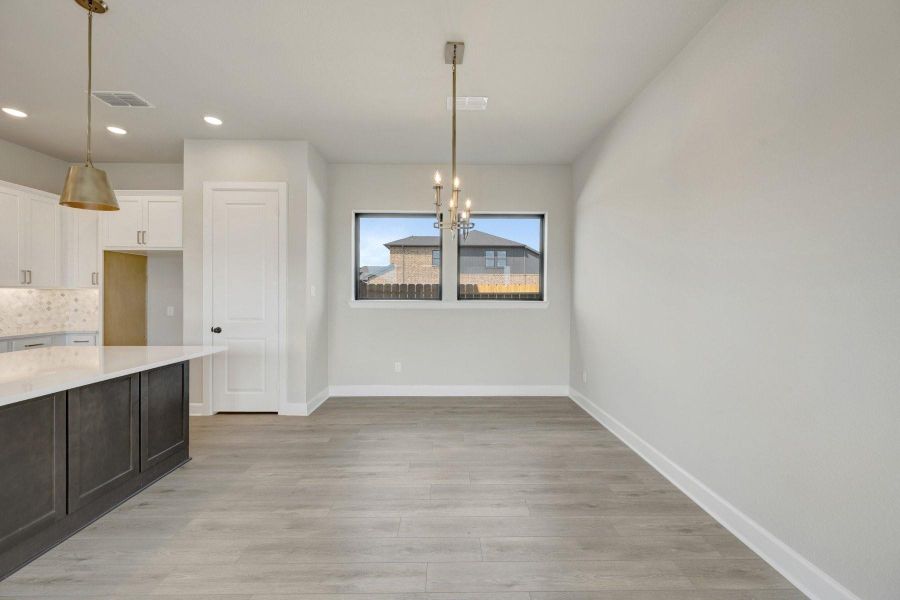 Spacious, unfurnished interior of a new home in Sienna - Grove Collection, Missouri City (Image 17). Spacious, unfurnished interior of a new home in Sienna - Grove Collection, Missouri City (Image 17).