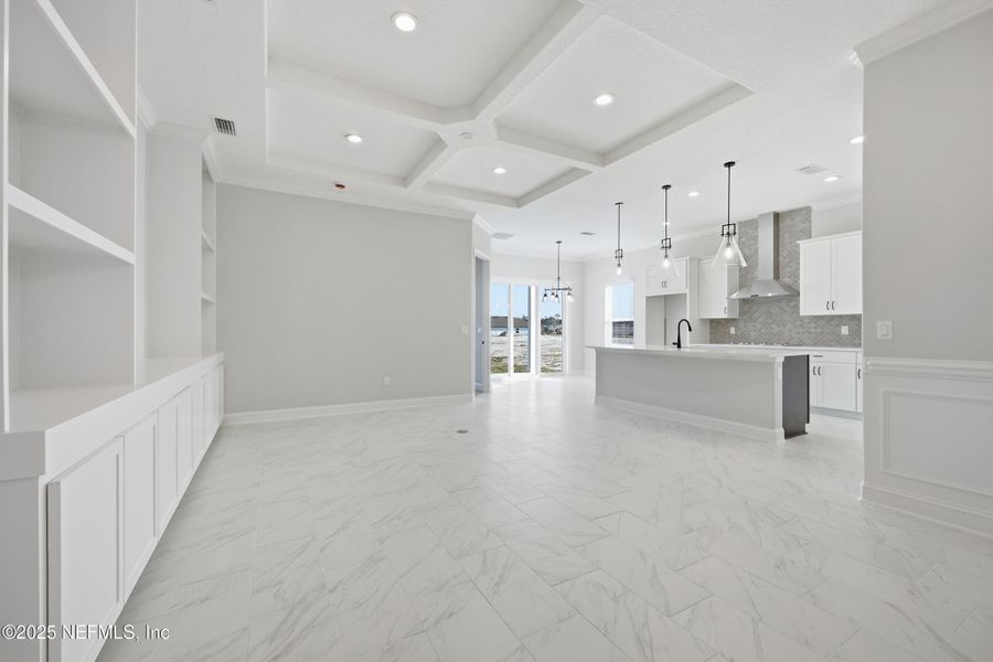 Spacious, unfurnished interior of a new home in Silver Landing At Silverleaf, St. Augustine (Image 23). Spacious, unfurnished interior of a new home in Silver Landing At Silverleaf, St. Augustine (Image 23).
