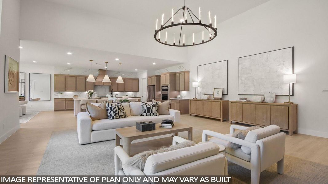 Furnished interior view inside a new home in Butlers Bend Estates, Pinehurst (Image 10).