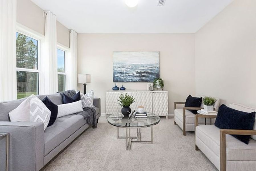 Representative furnished interior of a home built from the Broadway by True Homes in Fairview Forest, Lake Park (Image 17).