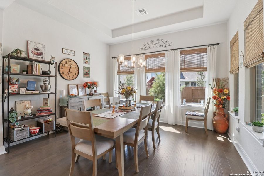 Furnished interior view inside a new home in Stillwater Ranch, San Antonio (Image 27).