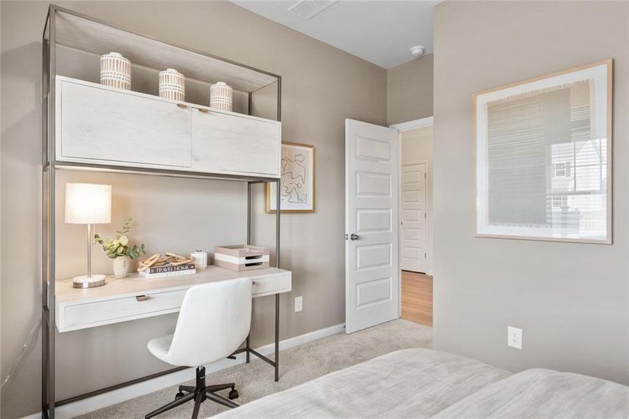 Furnished interior view inside a new home in Summerfield Place, Carrollton (Image 4).