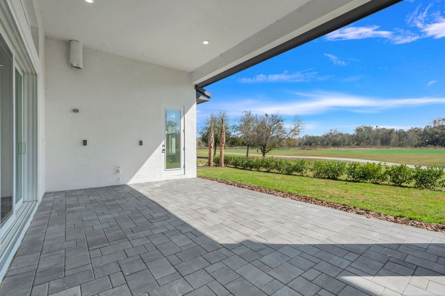 Representative exterior details of a home built from the Marbella by ABD Development in Hampton Green at Providence, Davenport (Image 3).