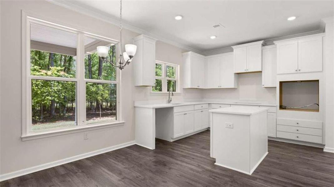 Furnished interior view inside a new home in Wildwood, Covington (Image 5).