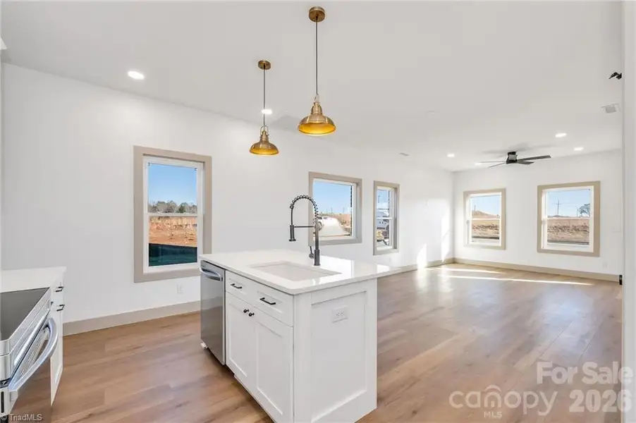 Furnished interior view inside a new home in , Hickory (Image 14).