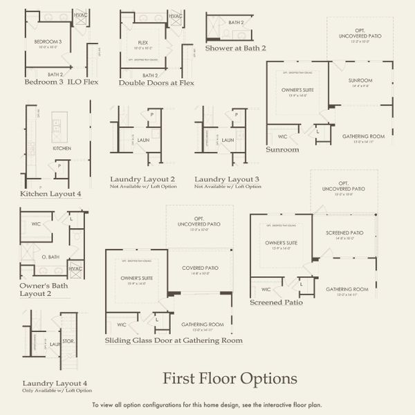 2D floor plan layout for the Hallmark by Del Webb in Del Webb Southern Harmony, Murfreesboro, TN (Image 4).