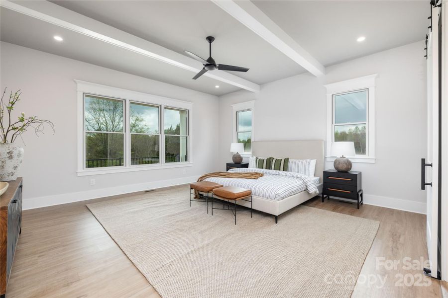 Furnished interior view inside a new home in , Statesville (Image 31).