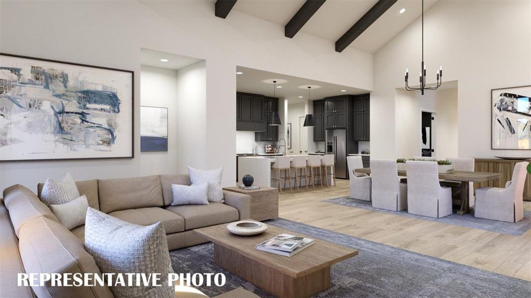 Our Stella plan offers an elegant and sophisticated floor plan designed for elegant dinner parties or cozy family get togethers! REPRESENTATIVE PHOTO Our Stella plan offers an elegant and sophisticated floor plan designed for elegant dinner parties or cozy family get togethers! REPRESENTATIVE PHOTO