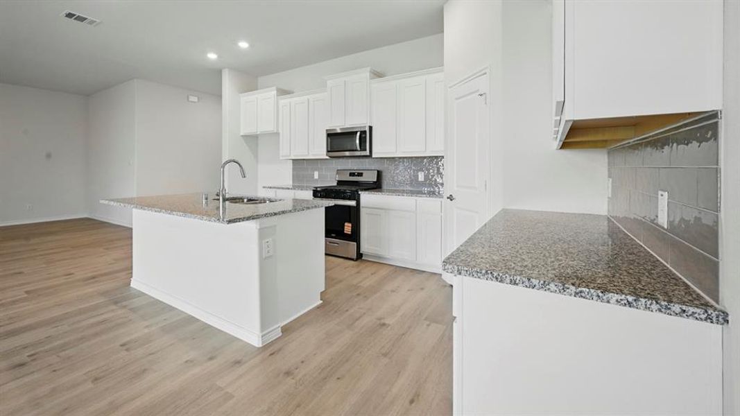 Furnished interior view inside a new home in Silverado, Aubrey (Image 7).