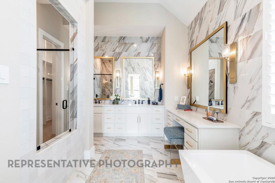 Furnished interior view inside a new home in The Ranches at Creekside, Boerne (Image 35). Furnished interior view inside a new home in The Ranches at Creekside, Boerne (Image 35).