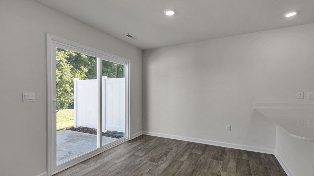 Spacious, unfurnished interior of a new home in The Townes at Honeycutt Oaks, Angier (Image 22). Spacious, unfurnished interior of a new home in The Townes at Honeycutt Oaks, Angier (Image 22).